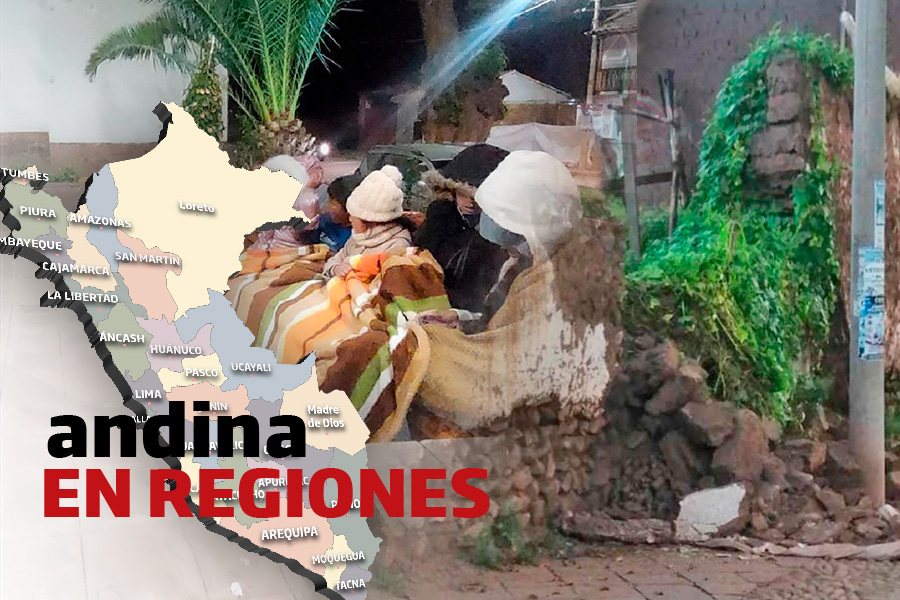 Andina en regiones: Andahuaylillas en situación de emergencia tras sismos